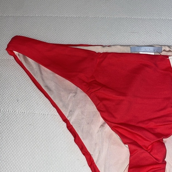 Eberjey So Solid Annia Bikini Bottom Hibis Large NWT - Picture 2 of 7